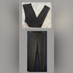 Zara Basic Gray Leggings LARGE